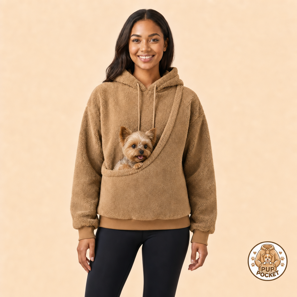 Sweat à capuche PupPocket